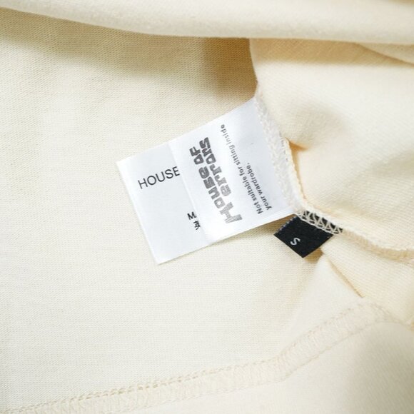 House of Errors Yellow Short Sleeved Shirt With Large Pattern - Picture 6 of 11